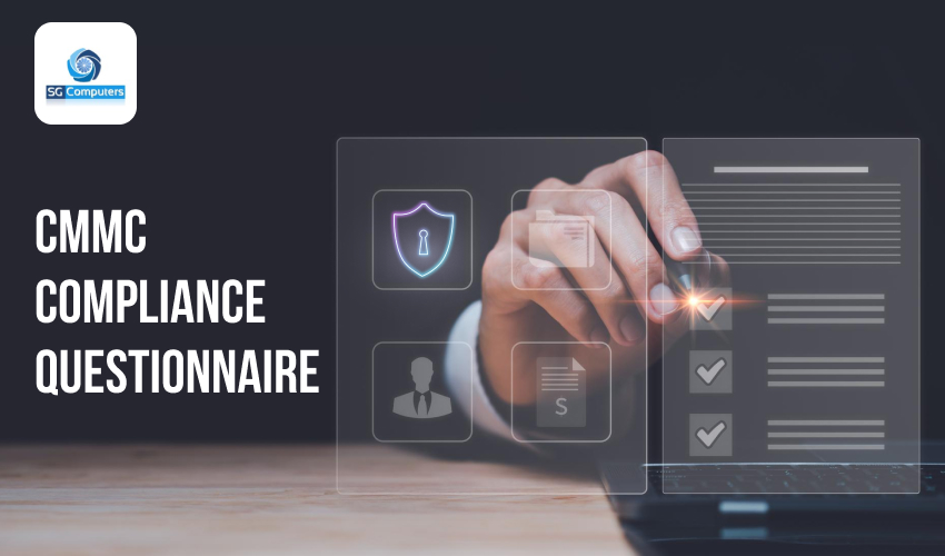CMMC compliance questionnaire form for cybersecurity readiness